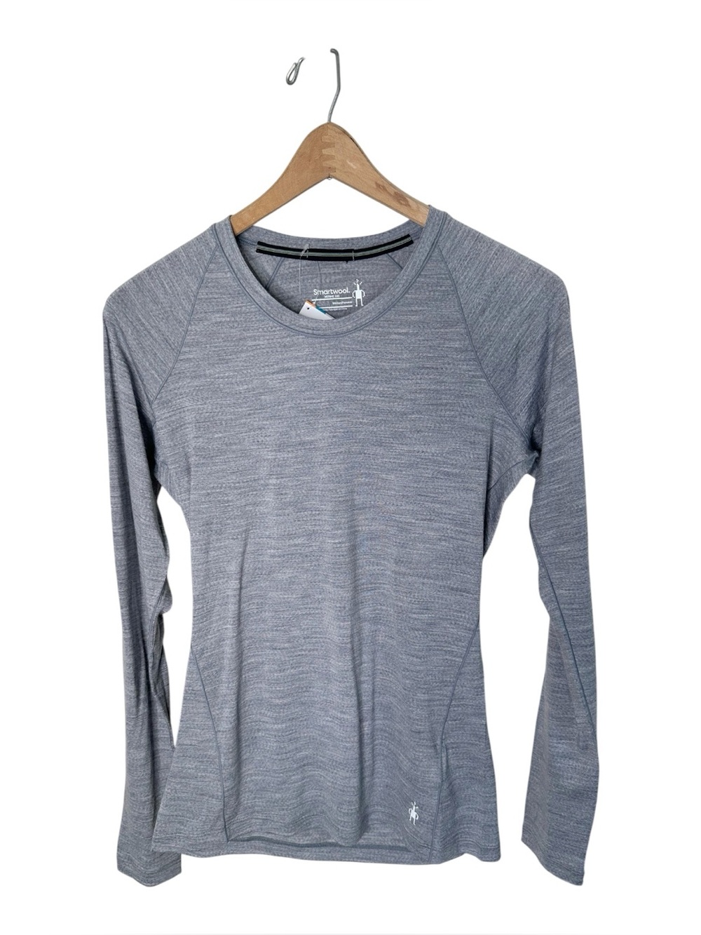 Smartwool Women's Merino Wool 150 Long Sleeve Base Layer Top Size Small Gray New